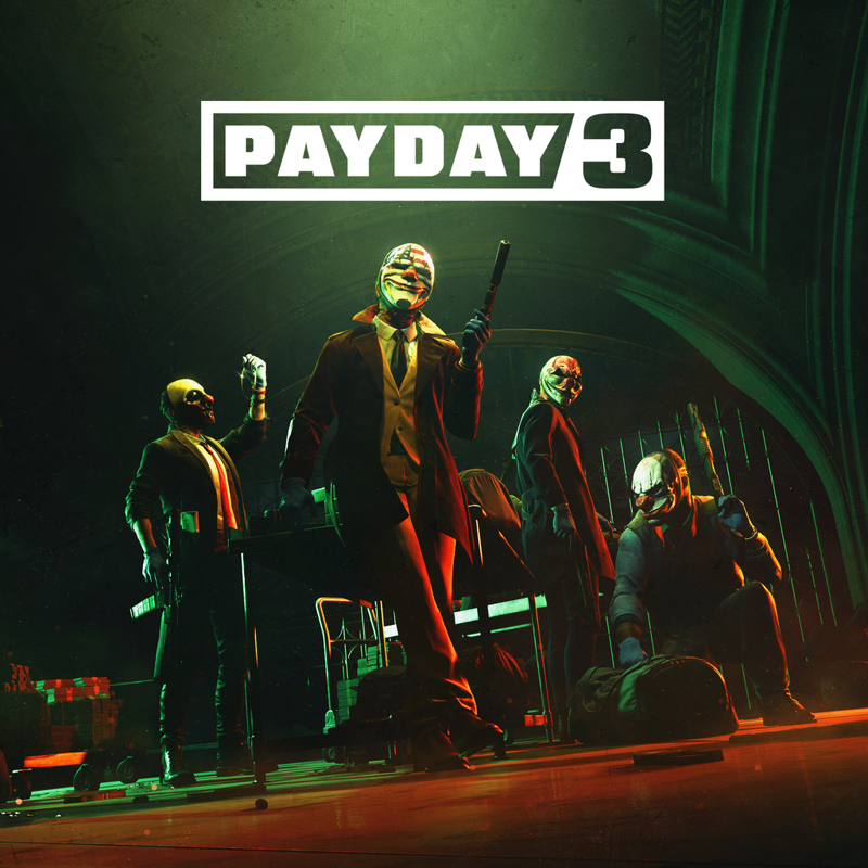 Payday 3 box art for Playstation 5
